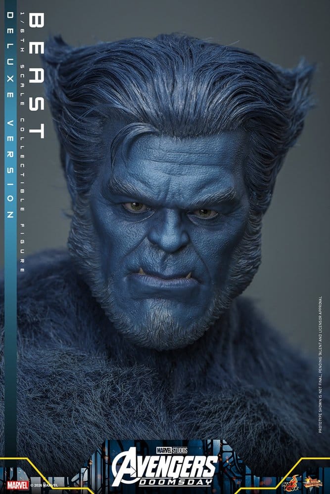 Marvel X-Men Movie Masterpiece Action Figure 1/6 Beast (Deluxe Version) 33 cm
