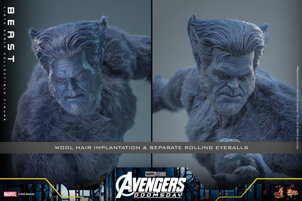 Marvel X-Men Movie Masterpiece Action Figure 1/6 Beast (Collector Edition) 33 cm