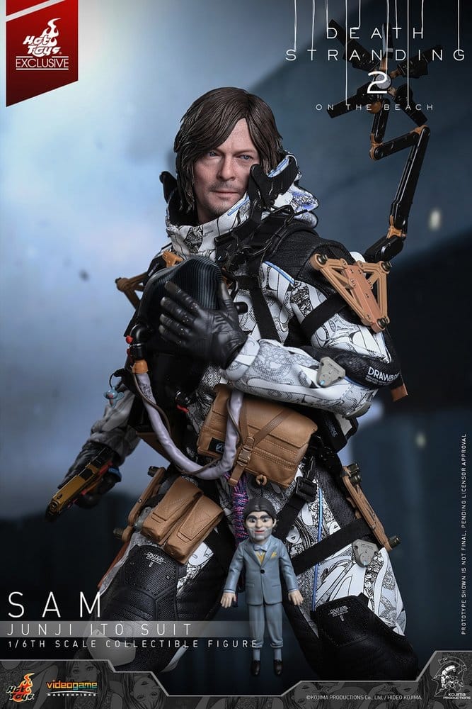 Death Stranding Action Figure 1/6 Sam Porter Bridges (Junji Ito Suit) heo exclusive 31 cm