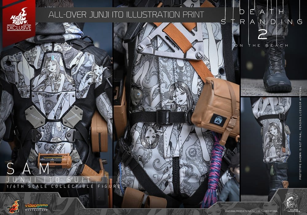 Death Stranding Action Figure 1/6 Sam Porter Bridges (Junji Ito Suit) heo exclusive 31 cm