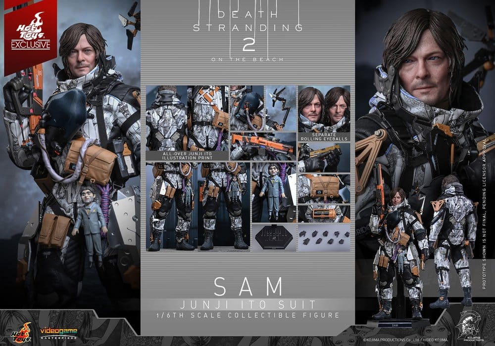 Death Stranding Action Figure 1/6 Sam Porter Bridges (Junji Ito Suit) heo exclusive 31 cm