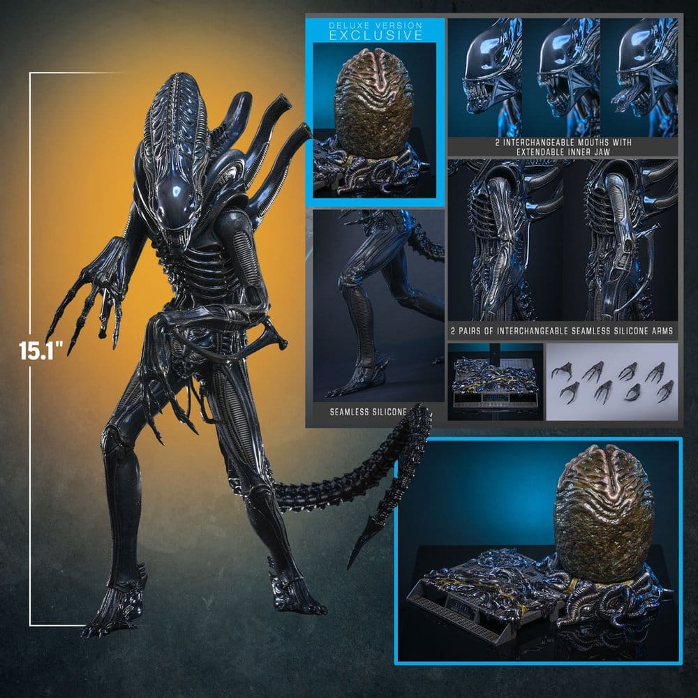 Alien Movie Masterpiece Action Figure 1/6 Alien Warrior (Deluxe Version) 39 cm