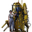 Alien Movie Masterpiece Figure Set 1/6 Ellen Ripley and Power Loader 52 cm