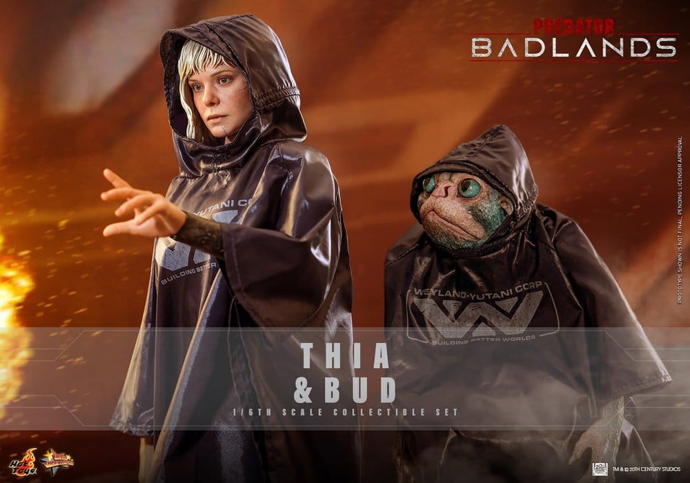 Predator Sixth Scale Figure Set Thia and Bud 29 cm