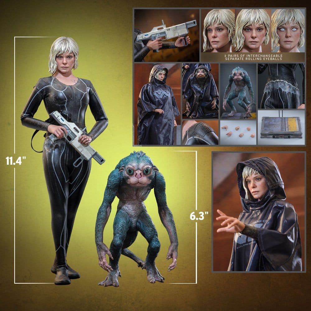 Predator Sixth Scale Figure Set Thia and Bud 29 cm