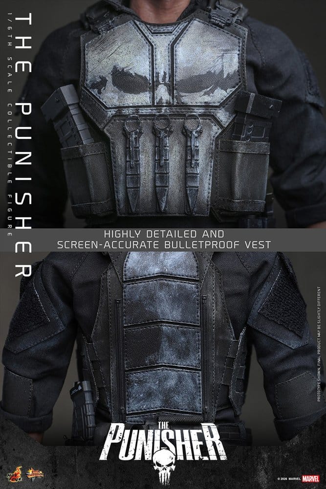 Marvel's The Punisher Action Figure 1/6 The Punisher 31 cm
