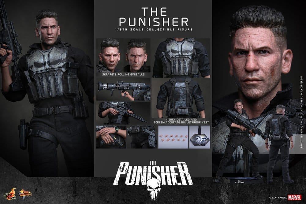 Marvel's The Punisher Action Figure 1/6 The Punisher 31 cm