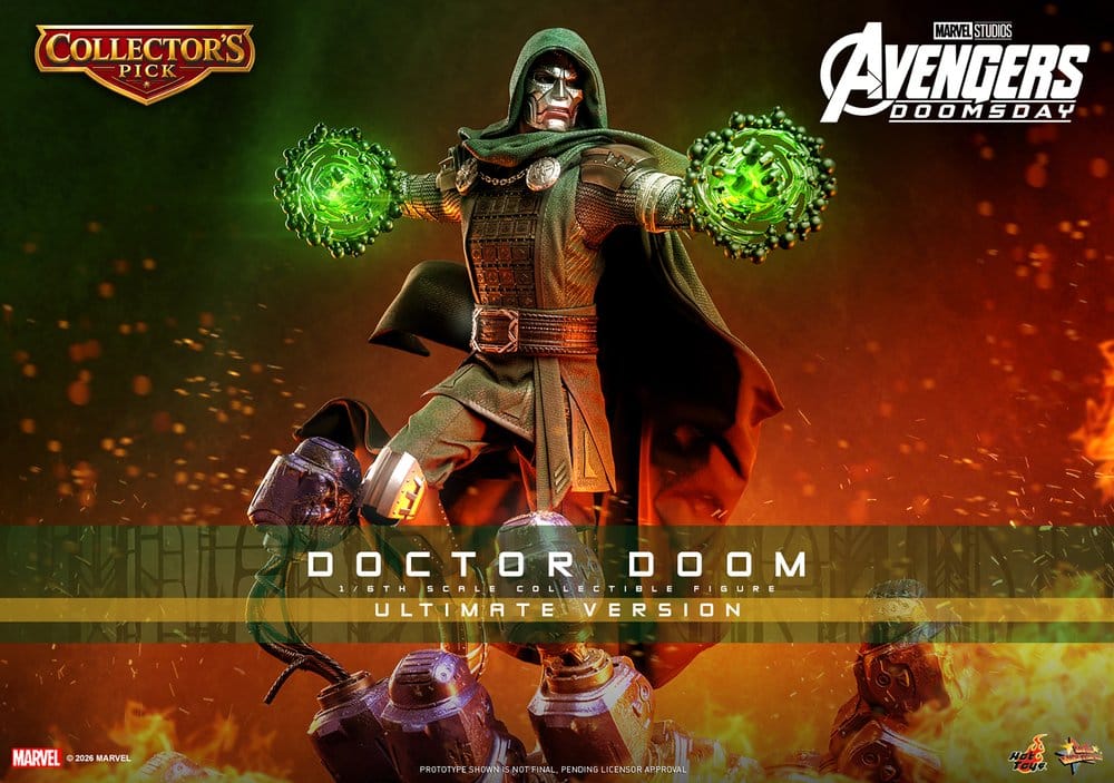 Avengers: Doomsday Movie Masterpiece Action Figure 1/6 Doctor Doom (Ultimate Version) 31 cm