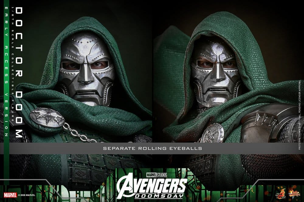 Avengers: Doomsday Movie Masterpiece Action Figure 1/6 Doctor Doom 31 cm