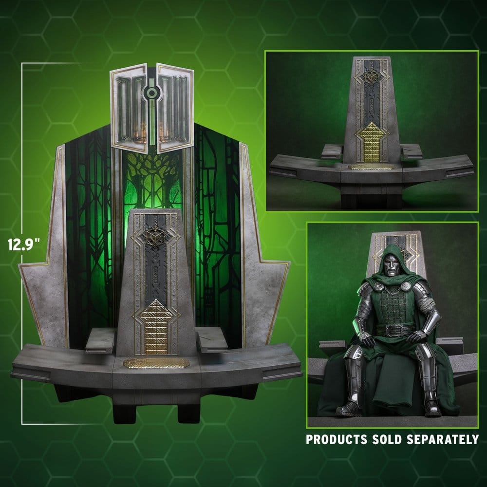 Avengers: Doomsday Movie Masterpiece Action Figure Accessory 1/6 Doom's Throne 33 cm