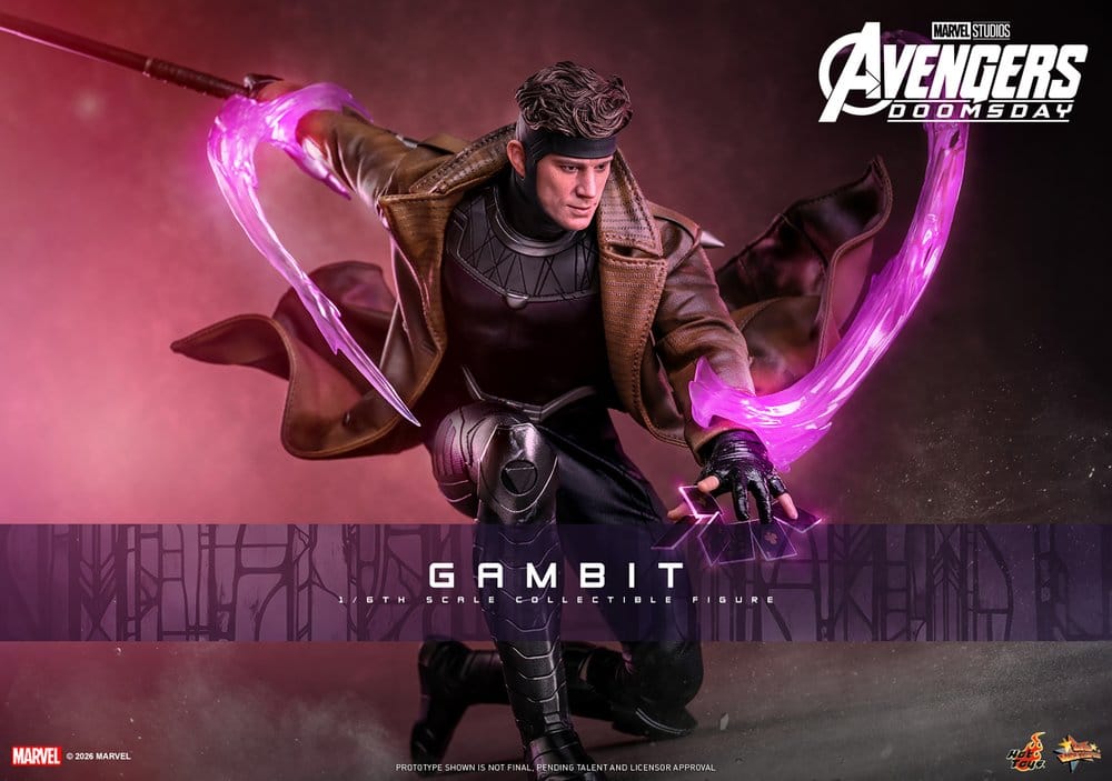 Avengers: Doomsday Movie Masterpiece Action Figure 1/6 Gambit 31 cm