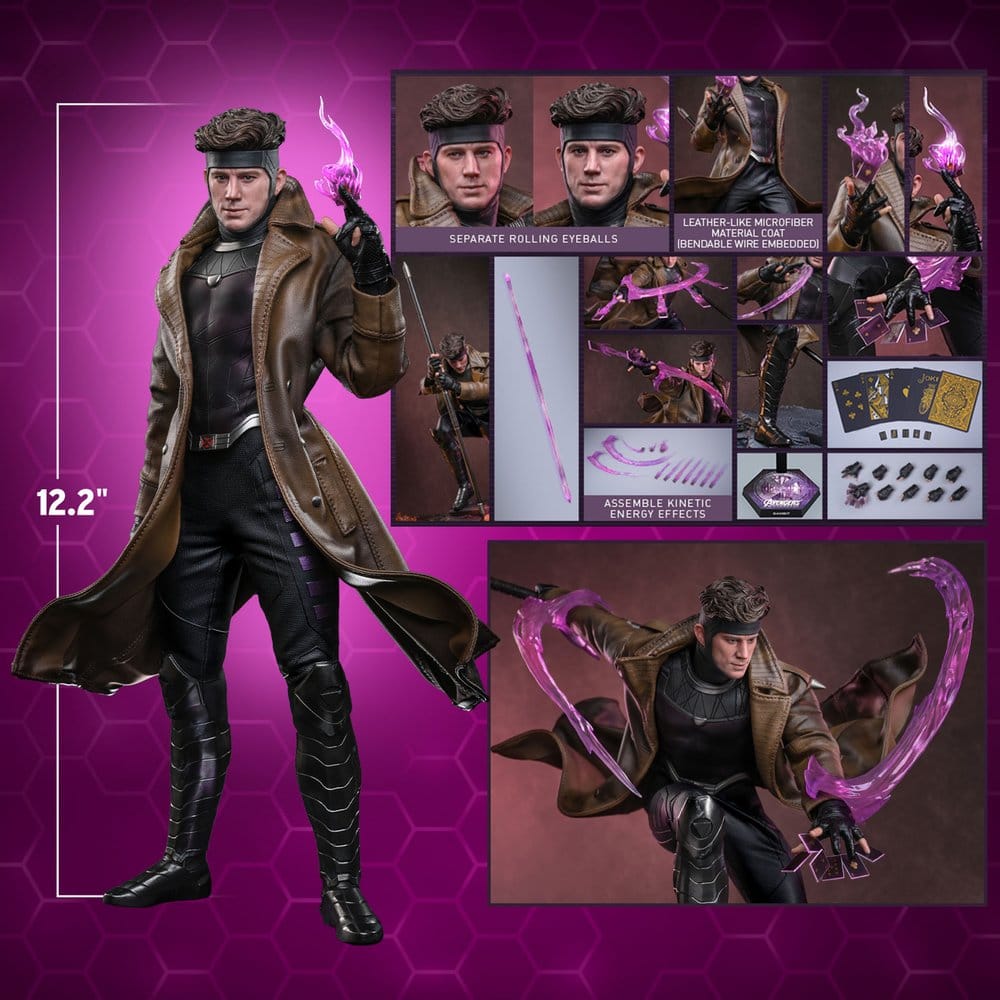Avengers: Doomsday Movie Masterpiece Action Figure 1/6 Gambit 31 cm