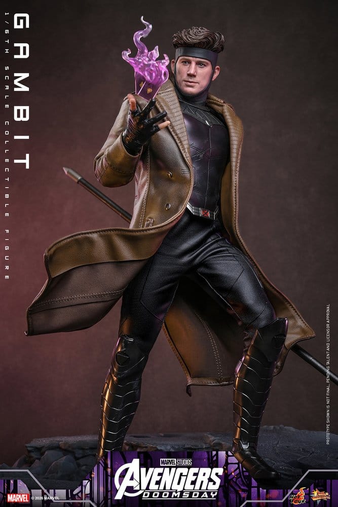 Avengers: Doomsday Movie Masterpiece Action Figure 1/6 Gambit 31 cm