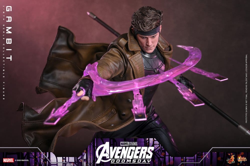 Avengers: Doomsday Movie Masterpiece Action Figure 1/6 Gambit 31 cm
