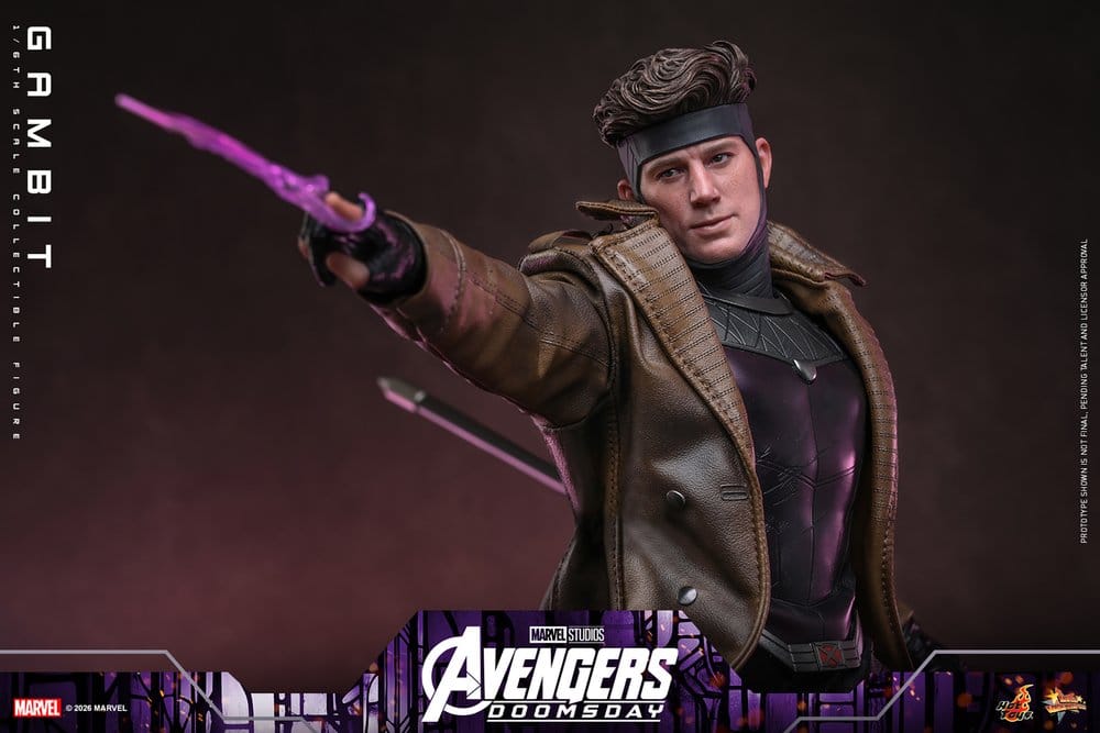 Avengers: Doomsday Movie Masterpiece Action Figure 1/6 Gambit 31 cm