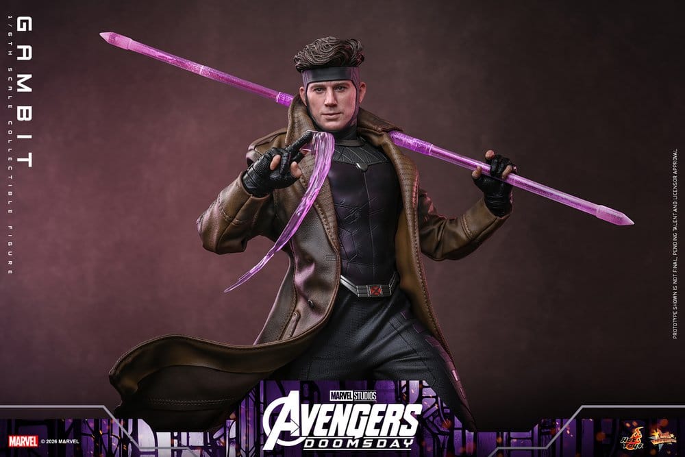 Avengers: Doomsday Movie Masterpiece Action Figure 1/6 Gambit 31 cm