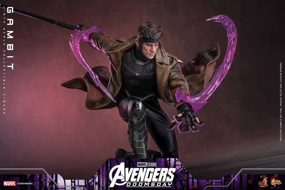 Avengers: Doomsday Movie Masterpiece Action Figure 1/6 Gambit 31 cm