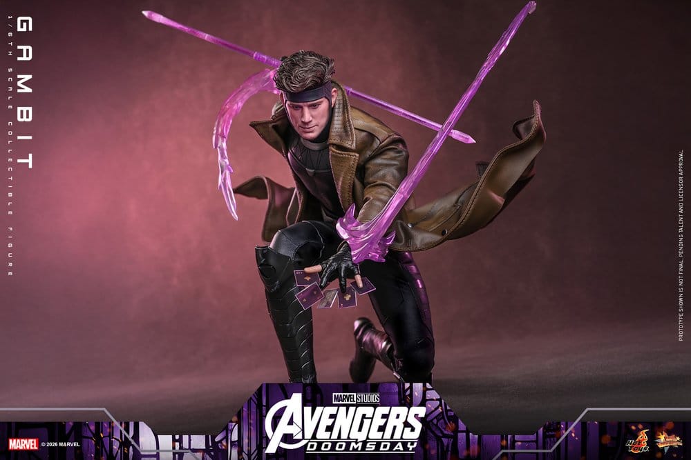 Avengers: Doomsday Movie Masterpiece Action Figure 1/6 Gambit 31 cm