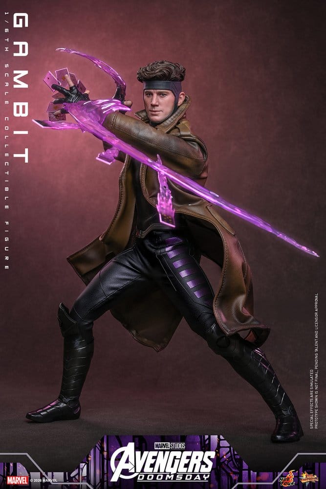 Avengers: Doomsday Movie Masterpiece Action Figure 1/6 Gambit 31 cm