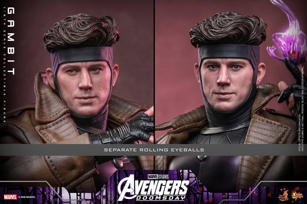 Avengers: Doomsday Movie Masterpiece Action Figure 1/6 Gambit 31 cm