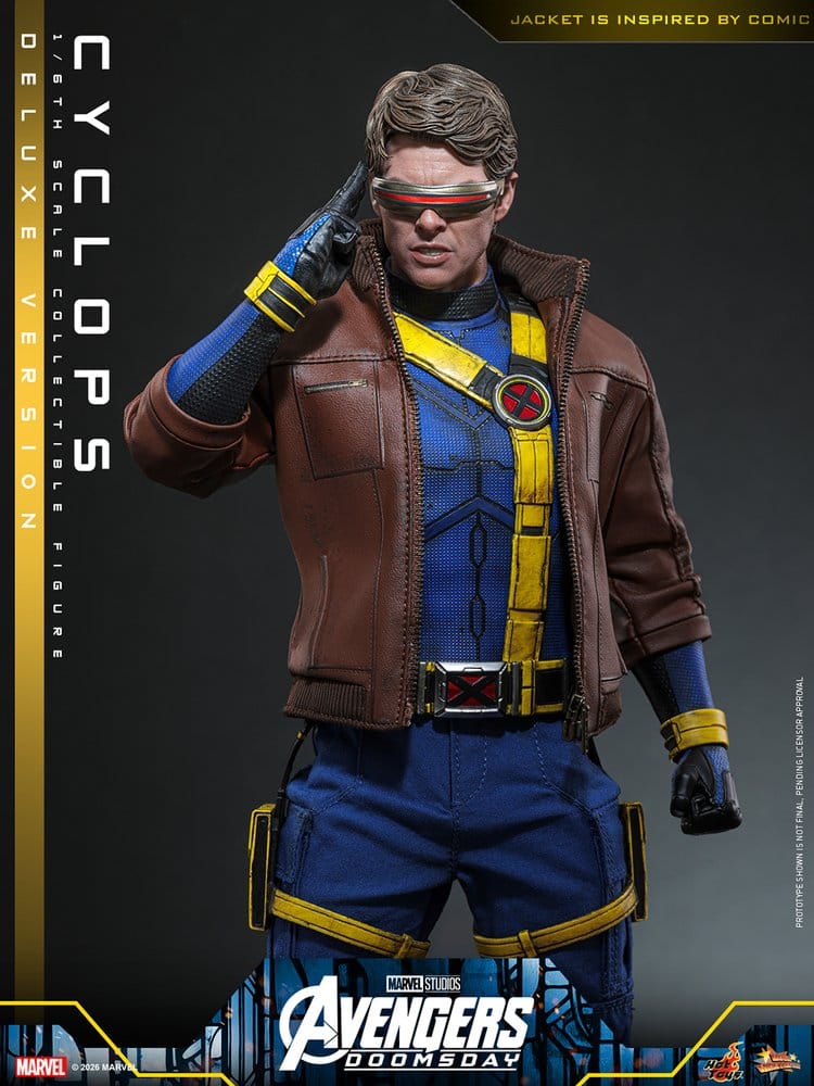 Avengers: Doomsday Movie Masterpiece Action Figure 1/6 Cyclops (Deluxe Version) 30 cm