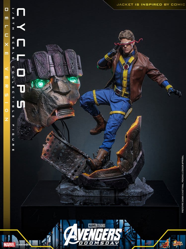 Avengers: Doomsday Movie Masterpiece Action Figure 1/6 Cyclops (Deluxe Version) 30 cm