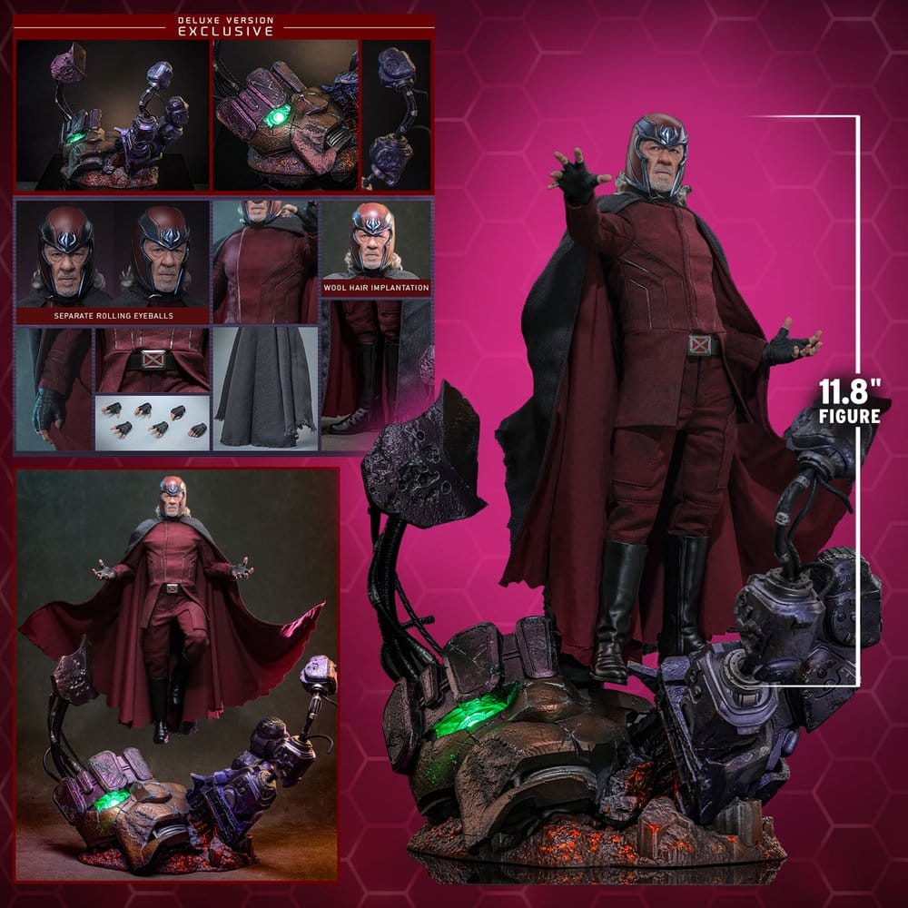 Avengers: Doomsday Movie Masterpiece Action Figure 1/6 Magneto (Deluxe Version) 30 cm