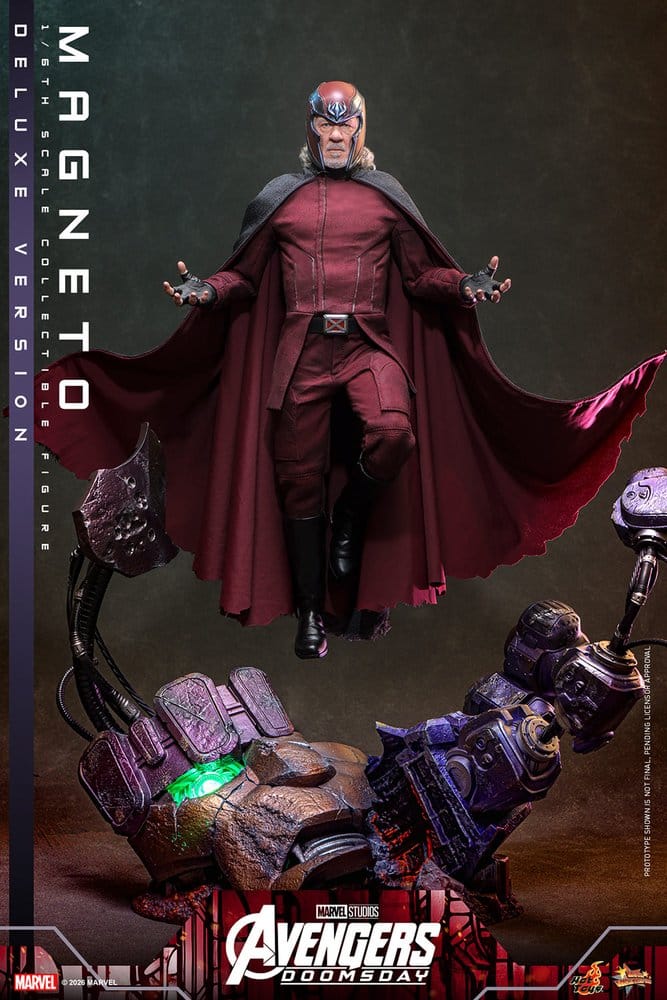 Avengers: Doomsday Movie Masterpiece Action Figure 1/6 Magneto (Deluxe Version) 30 cm