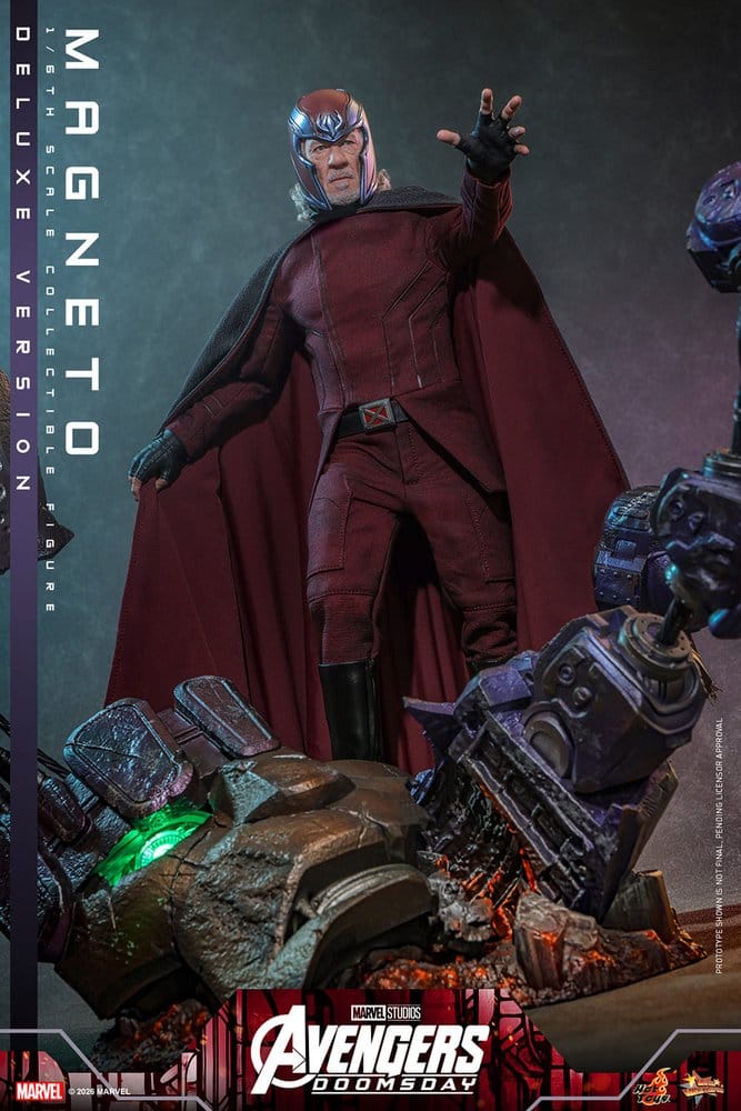Avengers: Doomsday Movie Masterpiece Action Figure 1/6 Magneto (Deluxe Version) 30 cm