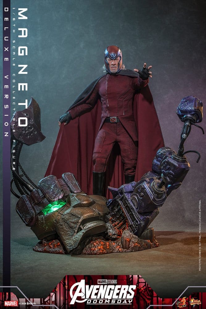Avengers: Doomsday Movie Masterpiece Action Figure 1/6 Magneto (Deluxe Version) 30 cm
