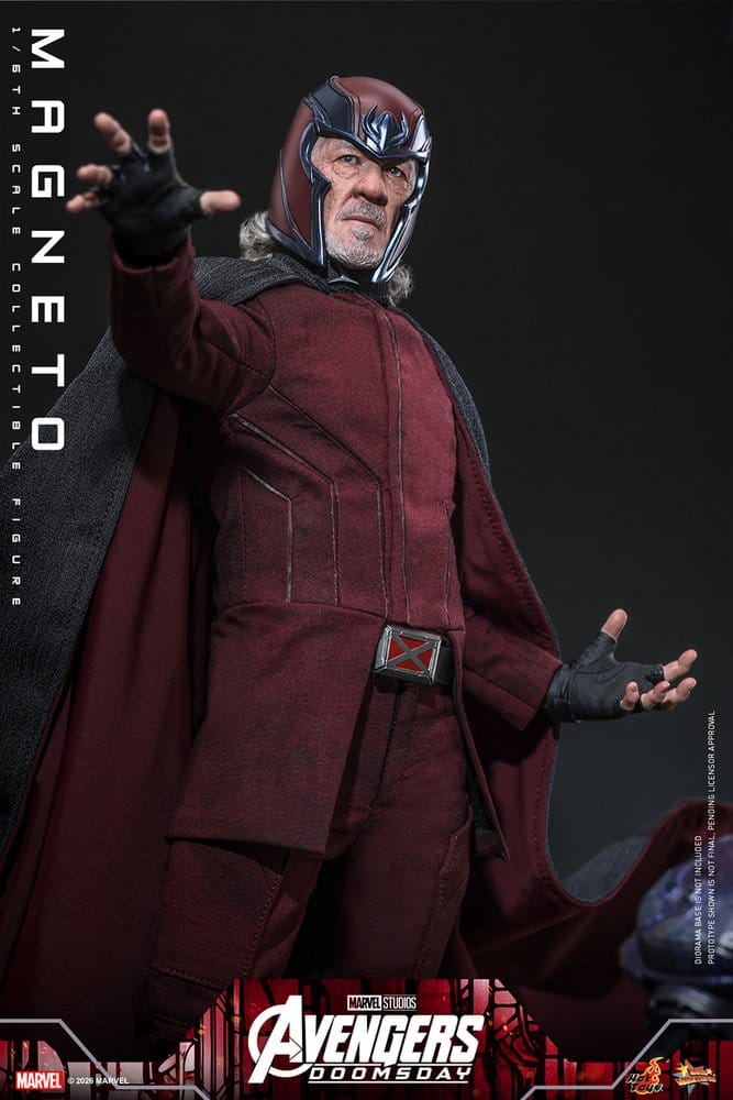 Avengers: Doomsday Movie Masterpiece Action Figure 1/6 Magneto 30 cm