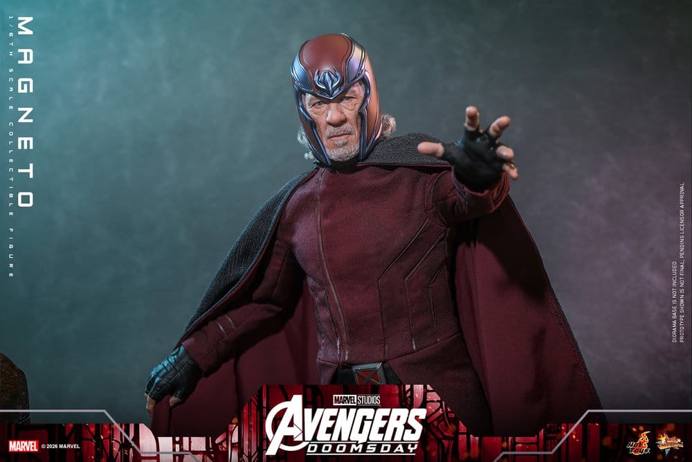 Avengers: Doomsday Movie Masterpiece Action Figure 1/6 Magneto 30 cm