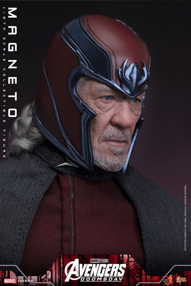 Avengers: Doomsday Movie Masterpiece Action Figure 1/6 Magneto 30 cm