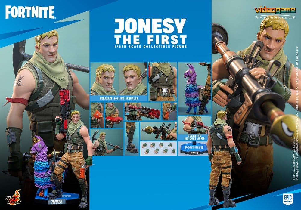 Fortnite Action Figure 1/6 Jonesy The First 32 cm