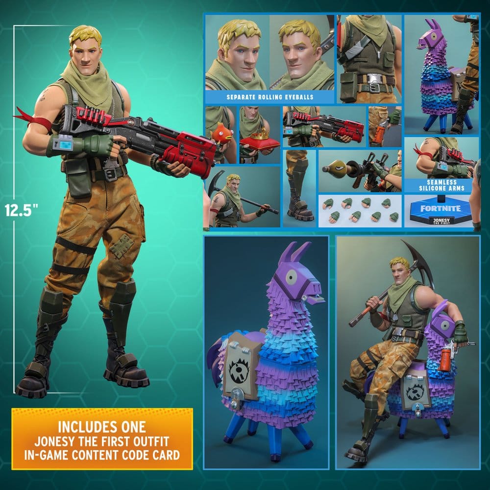 Fortnite Action Figure 1/6 Jonesy The First 32 cm