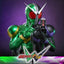Kamen Rider Television Masterpiece Series Action Figure 1/6 Kamen Rider W 31 cm