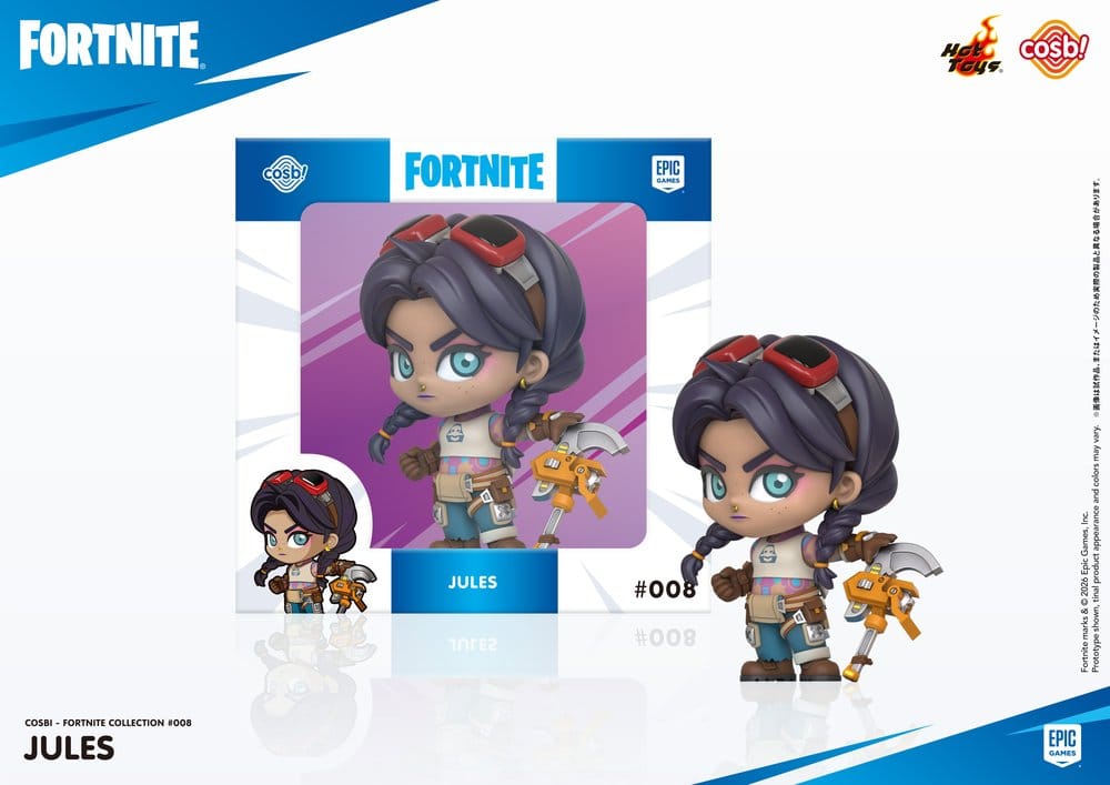 Fortnite Cosbi Mini Figure Jules 8 cm