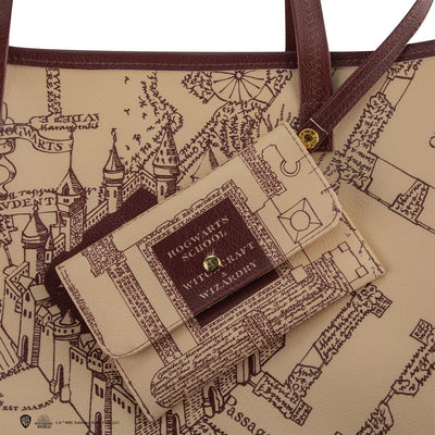 Harry Potter Shopping Bag & Pouch Marauder's Map