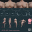 Original Character Silicone Body 1/6 "Charm" Steel-Frame Platinum Non-Articulated Breasts