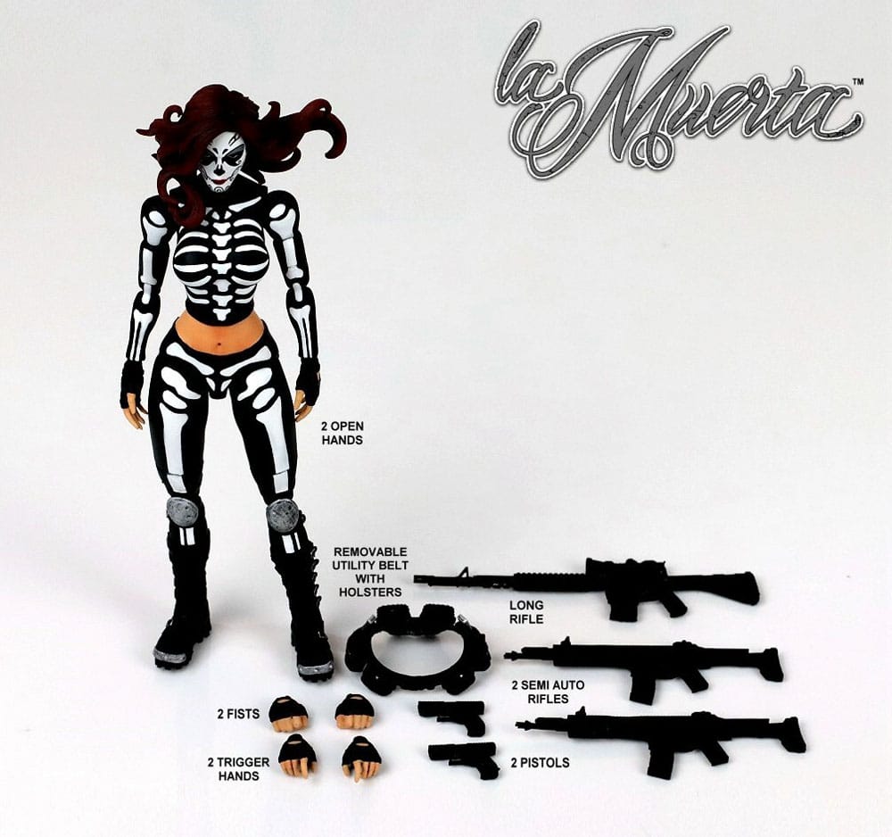 La Muerta Executive Replica Action Figure 1/12 La Muerta 15 cm