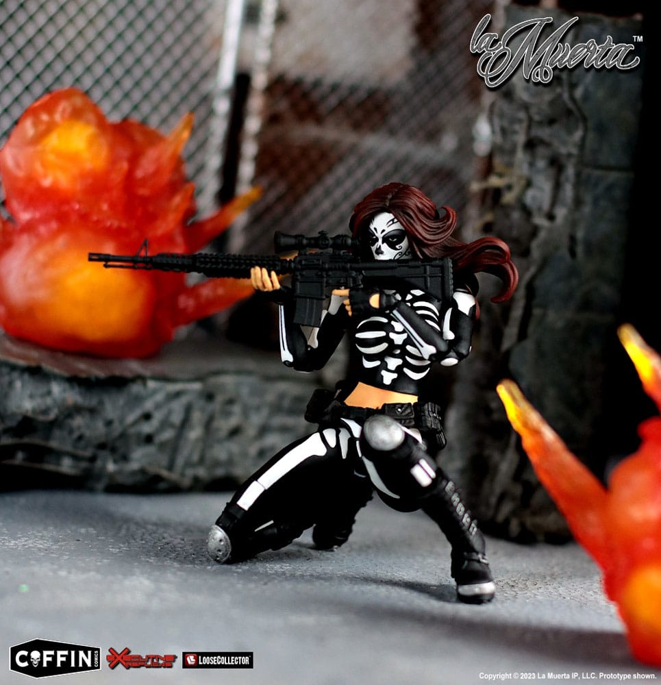 La Muerta Executive Replica Action Figure 1/12 La Muerta 15 cm