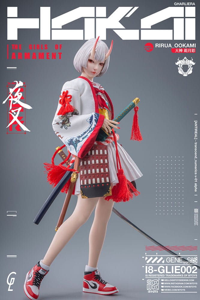 Original Character i8Toys x Gharliera Action Figure 1/6 The Girls of Armament Rirua Ookami 28 cm