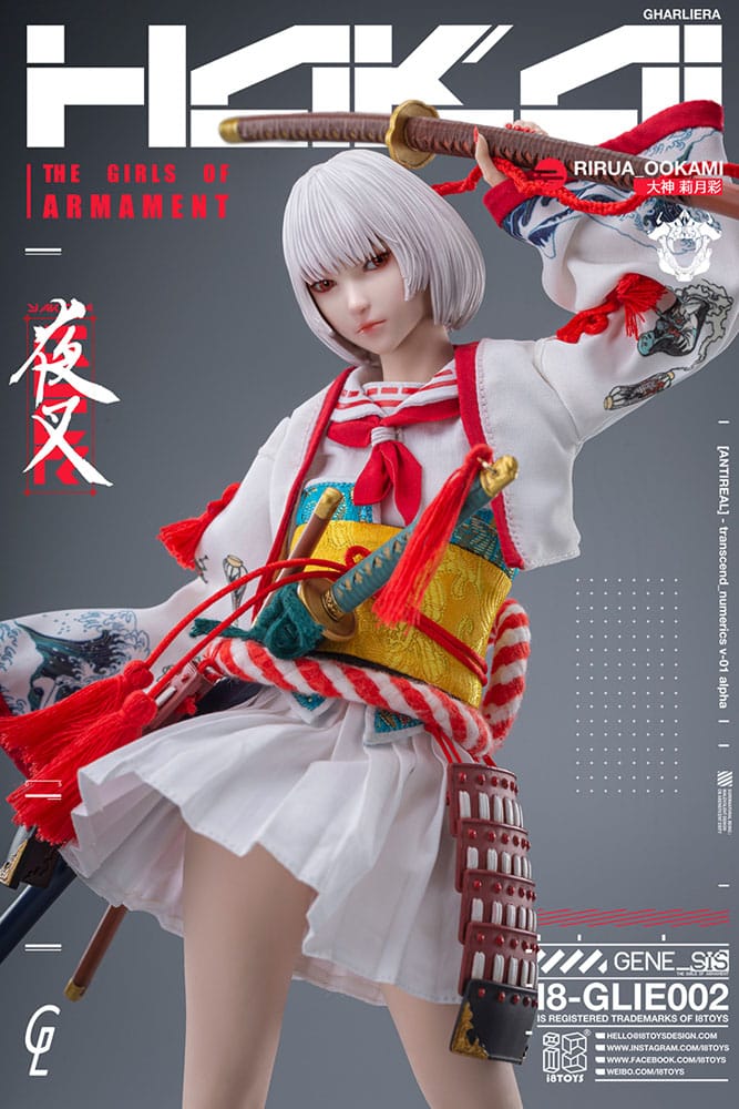 Original Character i8Toys x Gharliera Action Figure 1/6 The Girls of Armament Rirua Ookami 28 cm