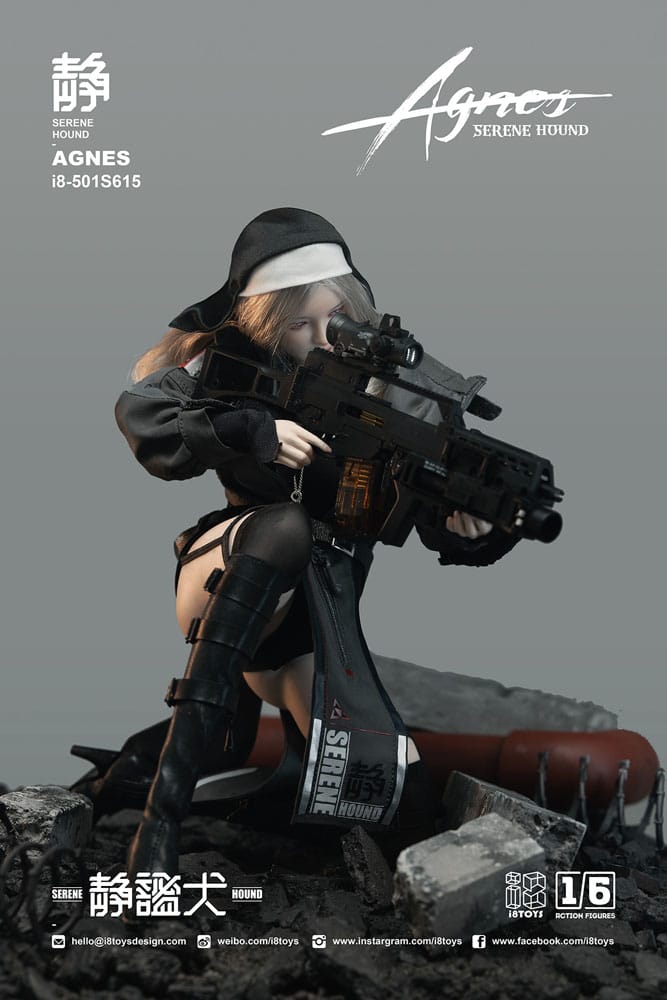 Original Character Action Figure 1/6 Serene Hound "Agnes" 30 cm