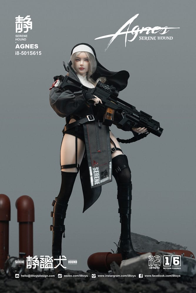Original Character Action Figure 1/6 Serene Hound "Agnes" 30 cm