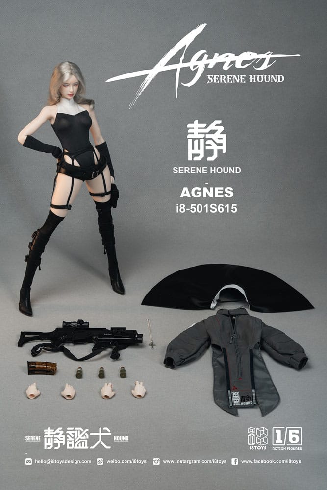 Original Character Action Figure 1/6 Serene Hound "Agnes" 30 cm