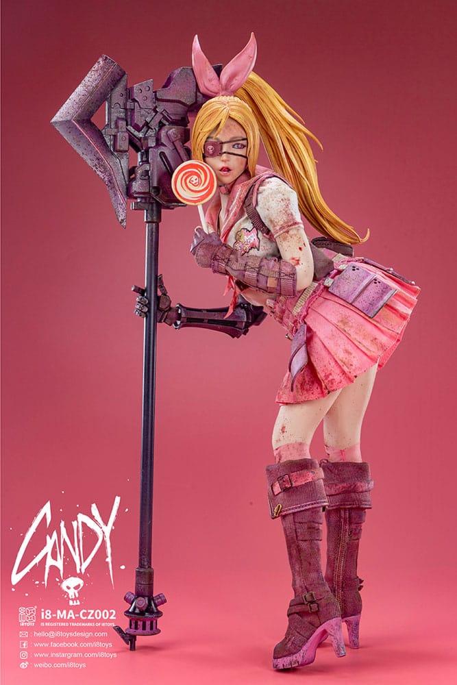 Mentality Agency Serie Action Figure 1/6 Candy Battle Damaged Ver. 28 cm