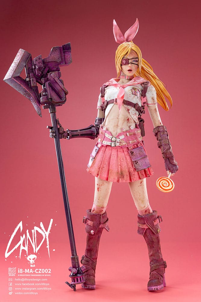 Mentality Agency Serie Action Figure 1/6 Candy Battle Damaged Ver. 28 cm