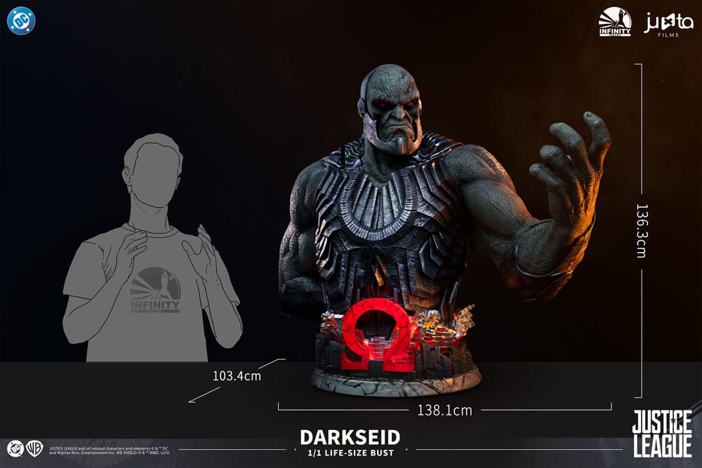Zack Snyder´s Justice League Life Size Bust 1/1 Darkseid 136 cm