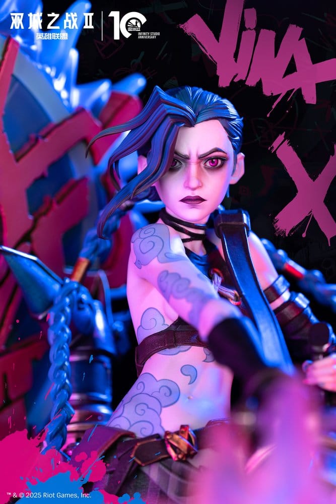 Infinity Studio x Arcane Statue 1/4 Jinx 60 cm